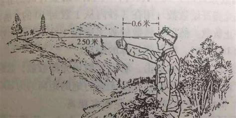 跳眼法|军队炮兵测距法，有手就行，一学就会！